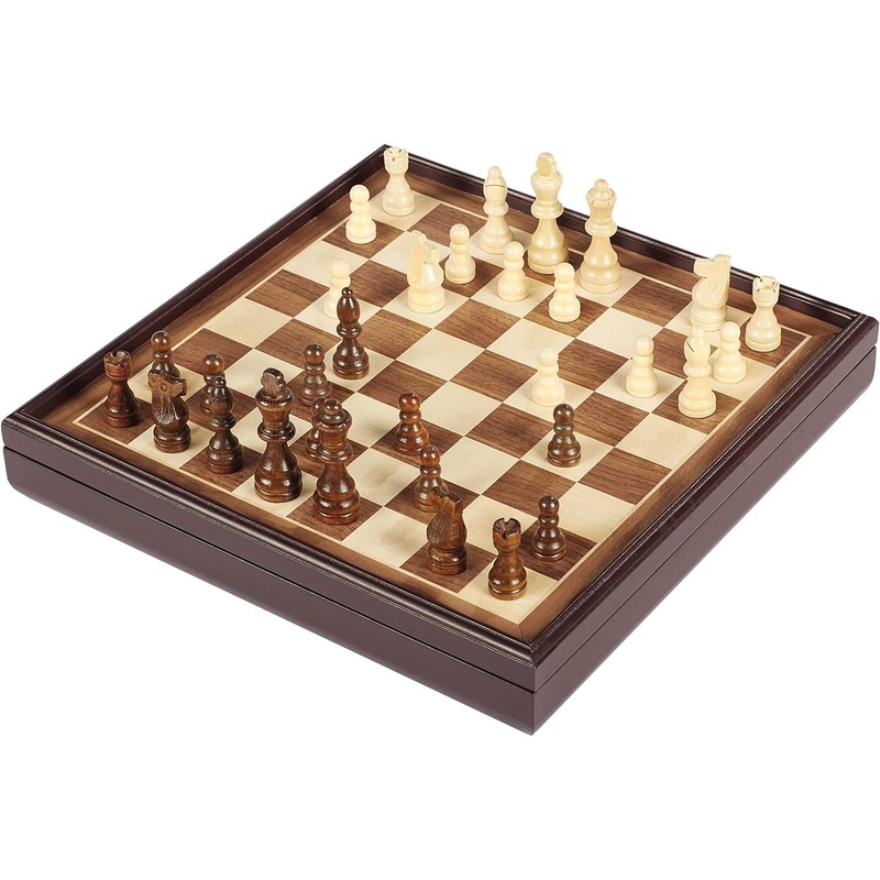 Legacy Deluxe Chess & Checker Set