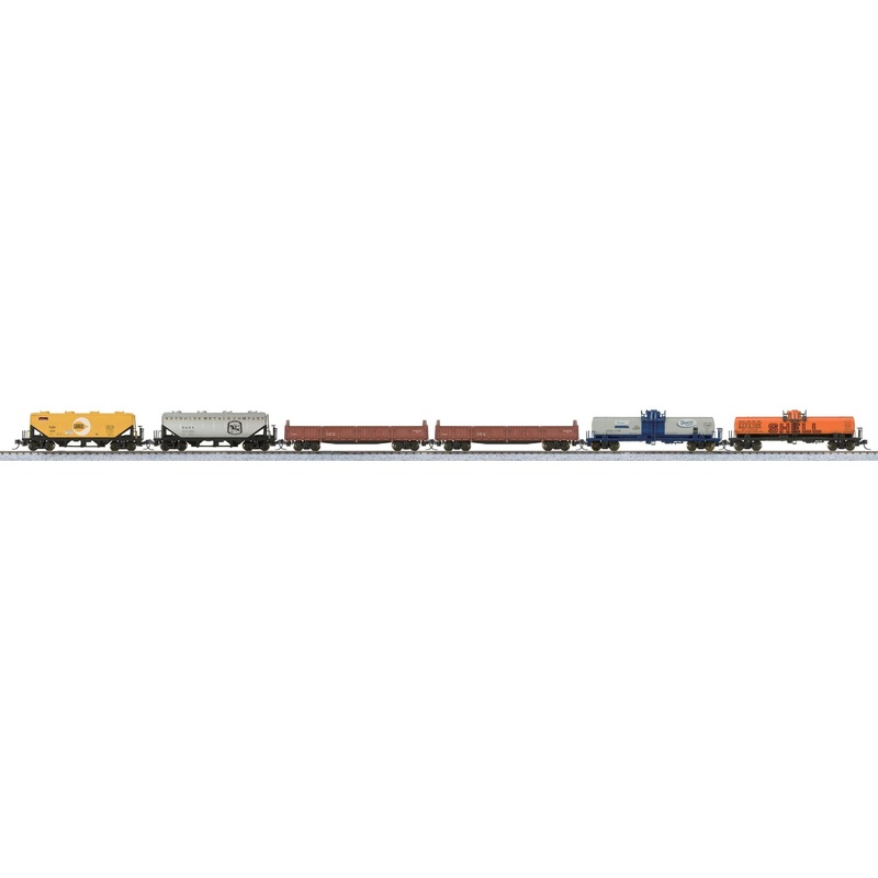 N Mixed Freight Train Set