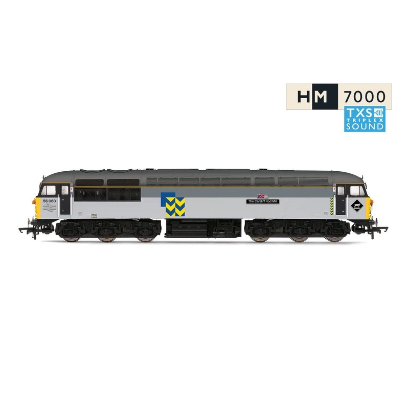 OO BR Railfreight, Class 56, Co-Co, 56060 ‘The Cardiff Rod Mill’ – Era 8 (Sound Fitted)