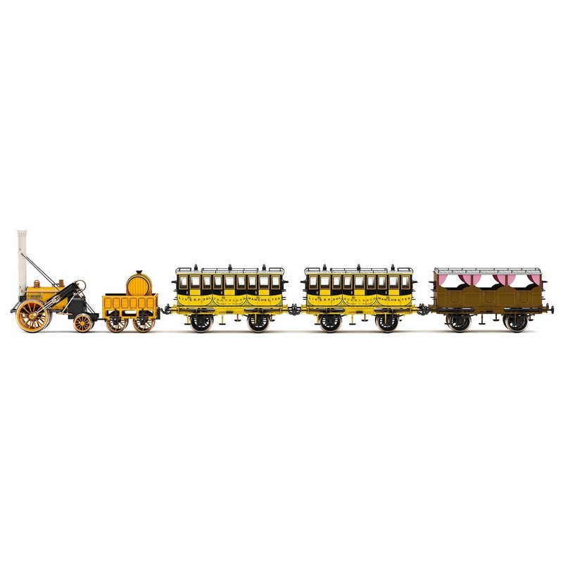 OO L&MR, Stephenson’s Rocket Train Pack – Era 1