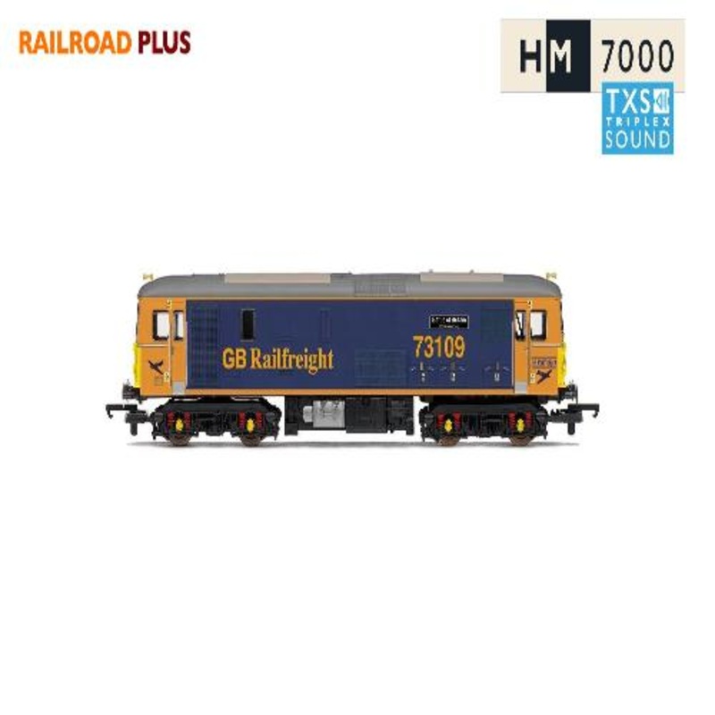 OO RailRoad Plus GB Railfreight, Class 73, Bo-Bo, 73109 ‘Battle of Britain’ – Era 10