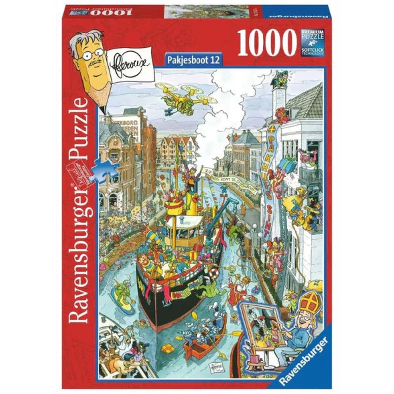 1000pc Fleroux Parcel Boat 12