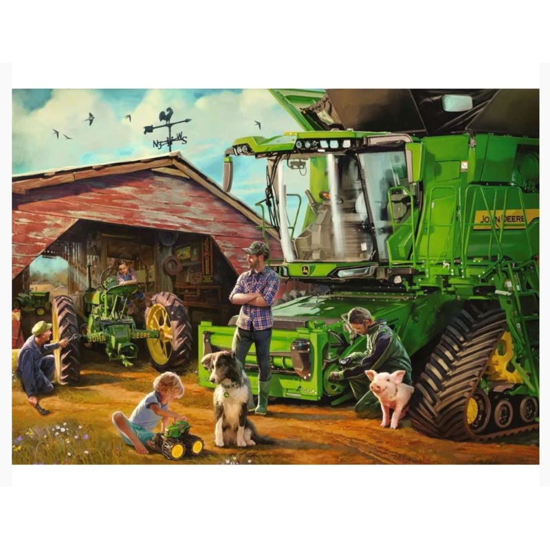 1000pc John Deere Then & Now Puzzle