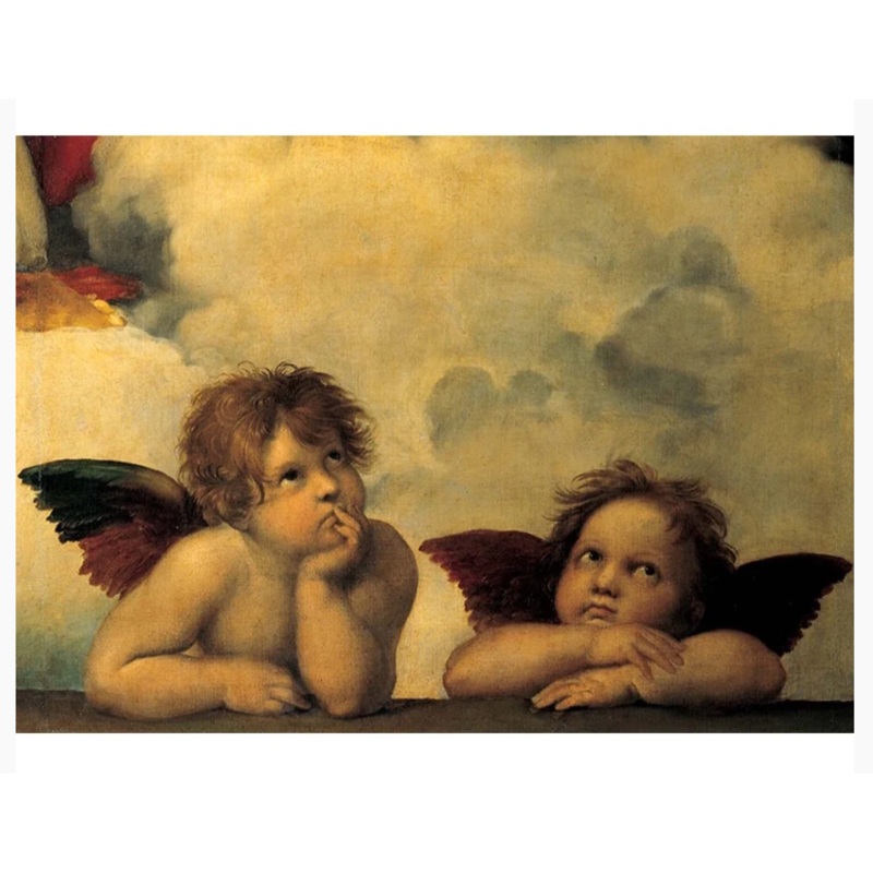 1000pc Putti Detail Sistine Madonna