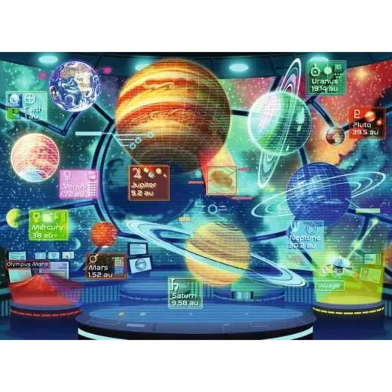 300pc Planet Holograms Puzzle