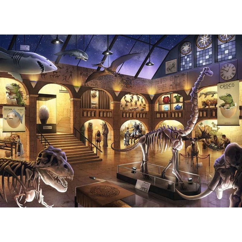 368pc Kids Escape Museum Mysteries Puzzle