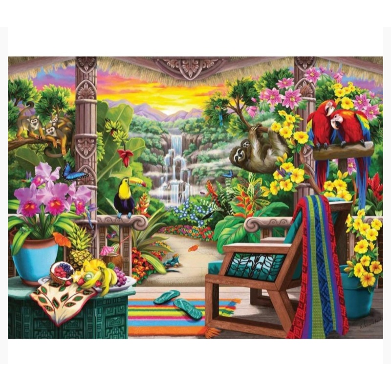 750pc Tropical Retreat Puzzle Large Format