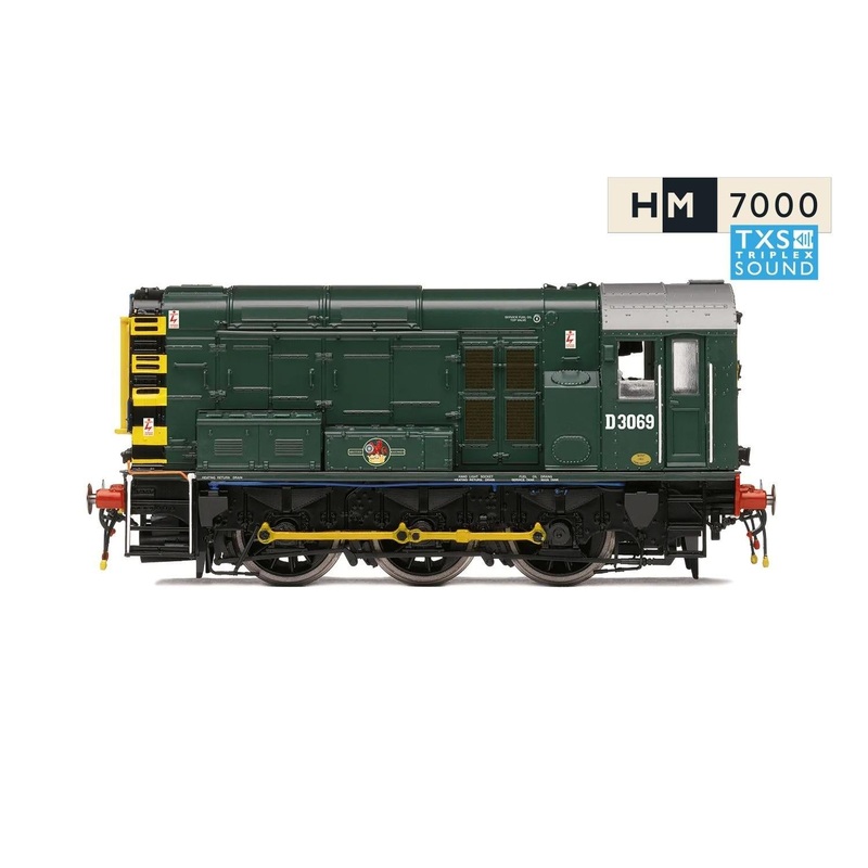 OO BR, Class 08, 0-6-0, D3069 – Era 5 (Sound Fitted)