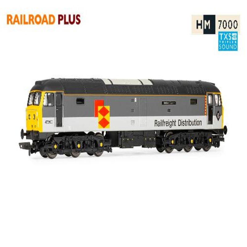 OO Railroad Plus BR Railfreight Class 47 Co-Co 47188 – Era 8 (Sound Fitted)