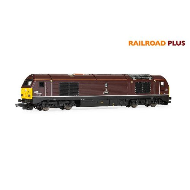 OO RailRoad Plus DB, Class 67, Bo-Bo, 67005 ‘Queen’s Messenger’ – Era 10