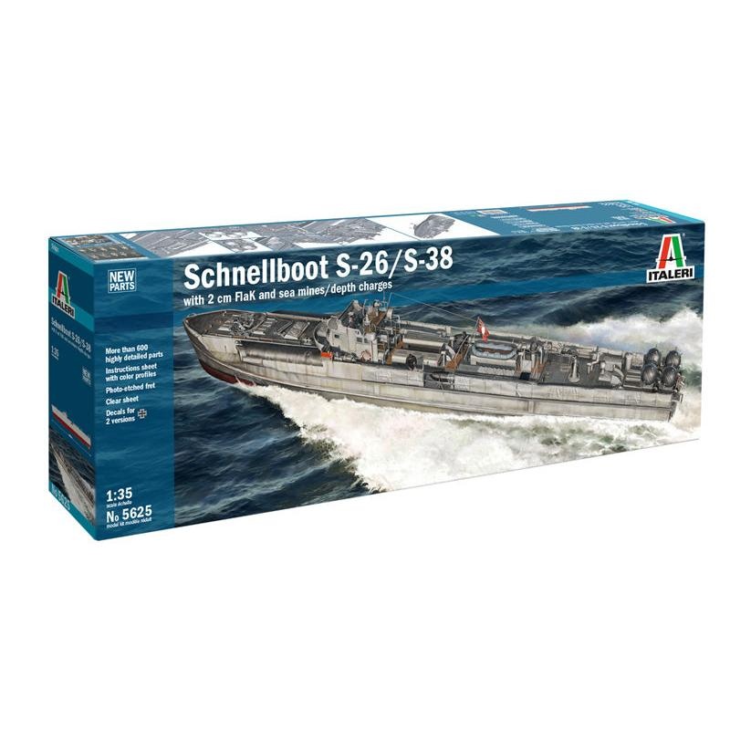 1/35 Schnellboot S-26/S-38  New Parts