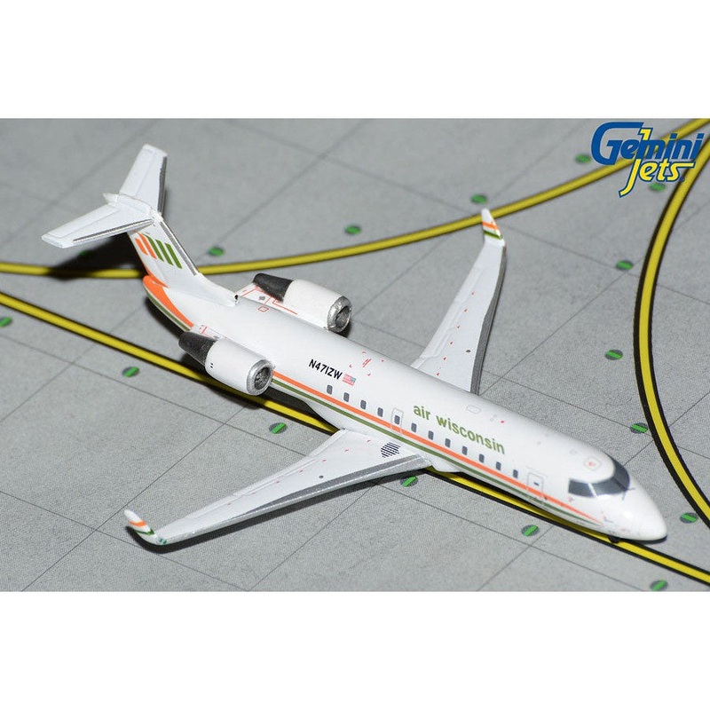 1/400 Air Wisconsin CRJ200LR N471ZW Retro Livery