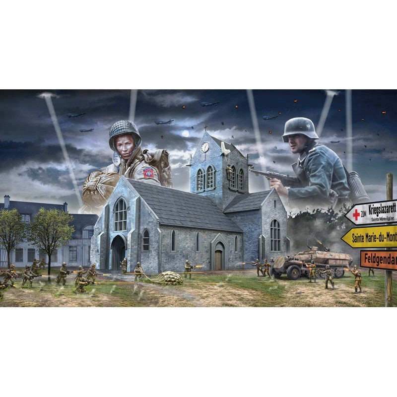 1/72 Battle of Normandy Sainte-Mere-Eglise 6 June 1944
