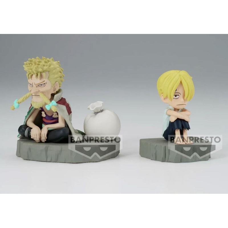 One Piece World Collectable Figure Log Stories-Sanji & Zeff-