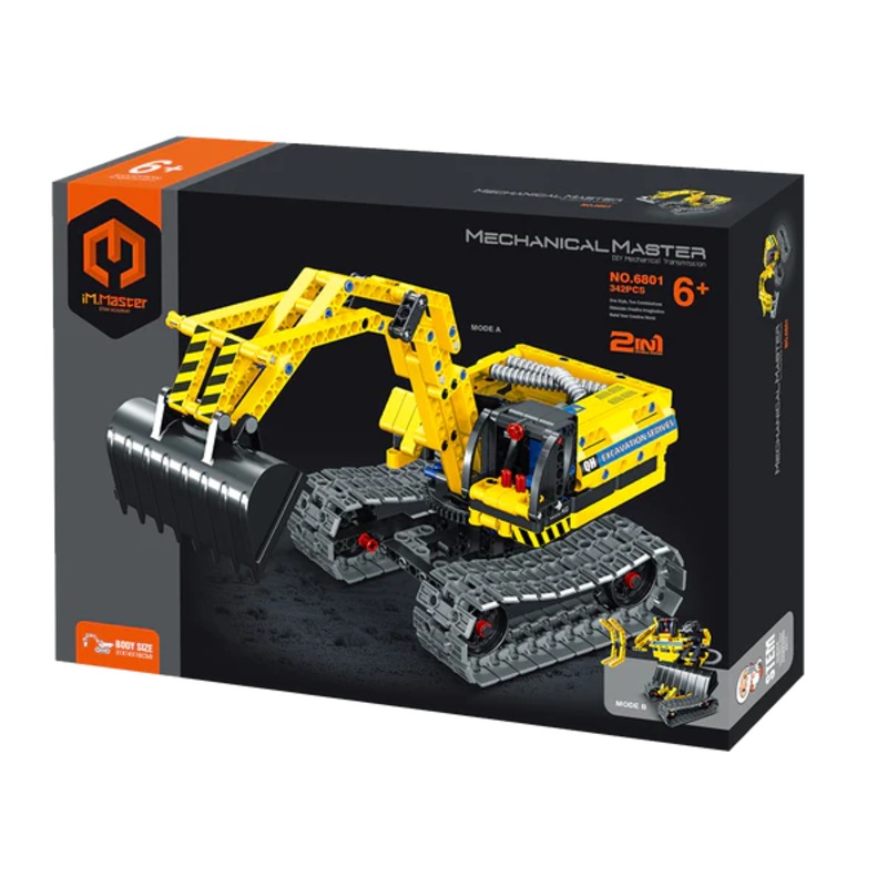 Digger + Robot 2-in-1