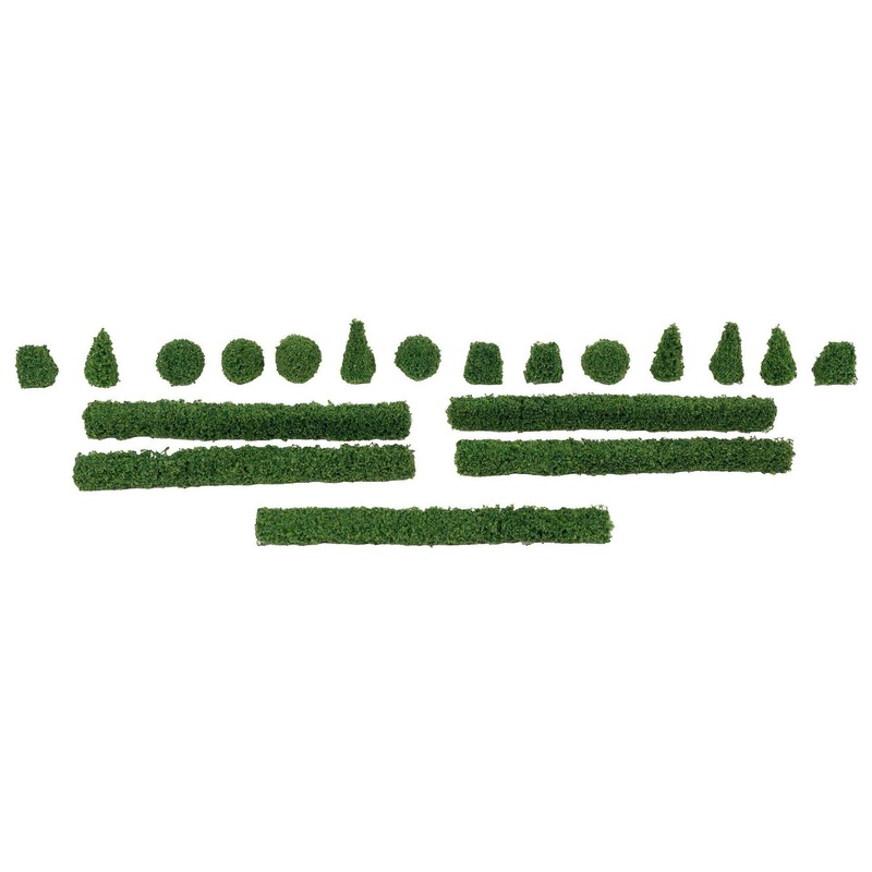 HO Box Tree Set