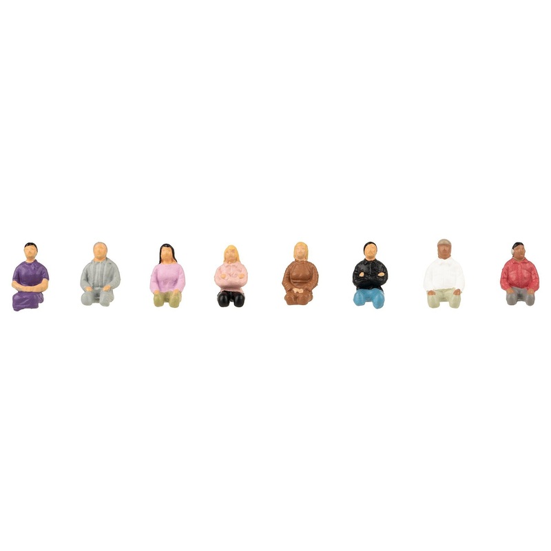 HO Sitting People without Legs II