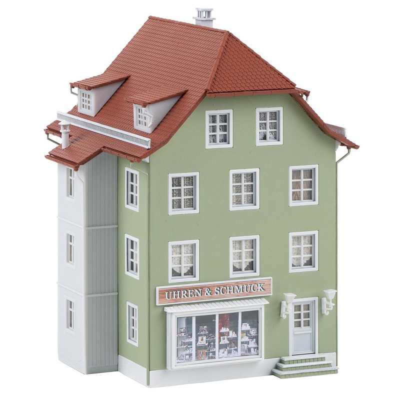 HO Town House with Jeweller