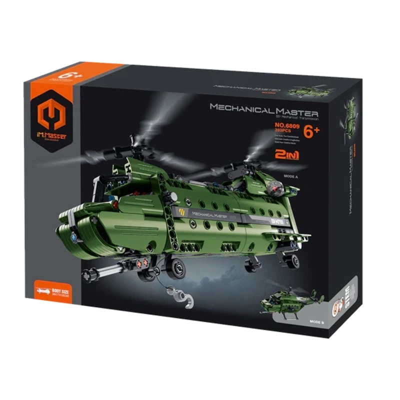 Military Helicopter 2-in-1