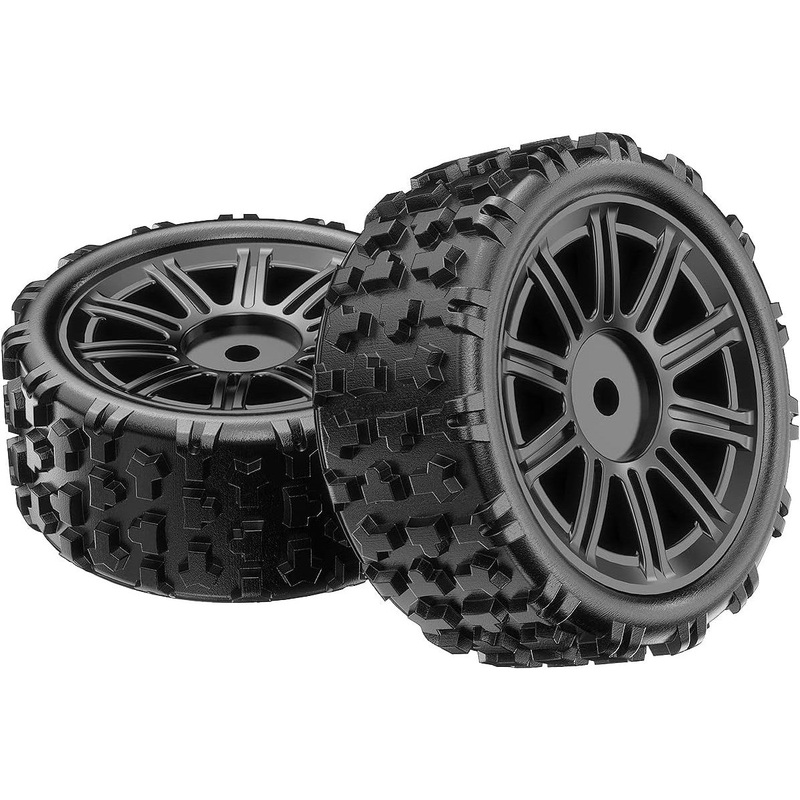 14301 Tires (TPR) (2pcs) (1415B1)