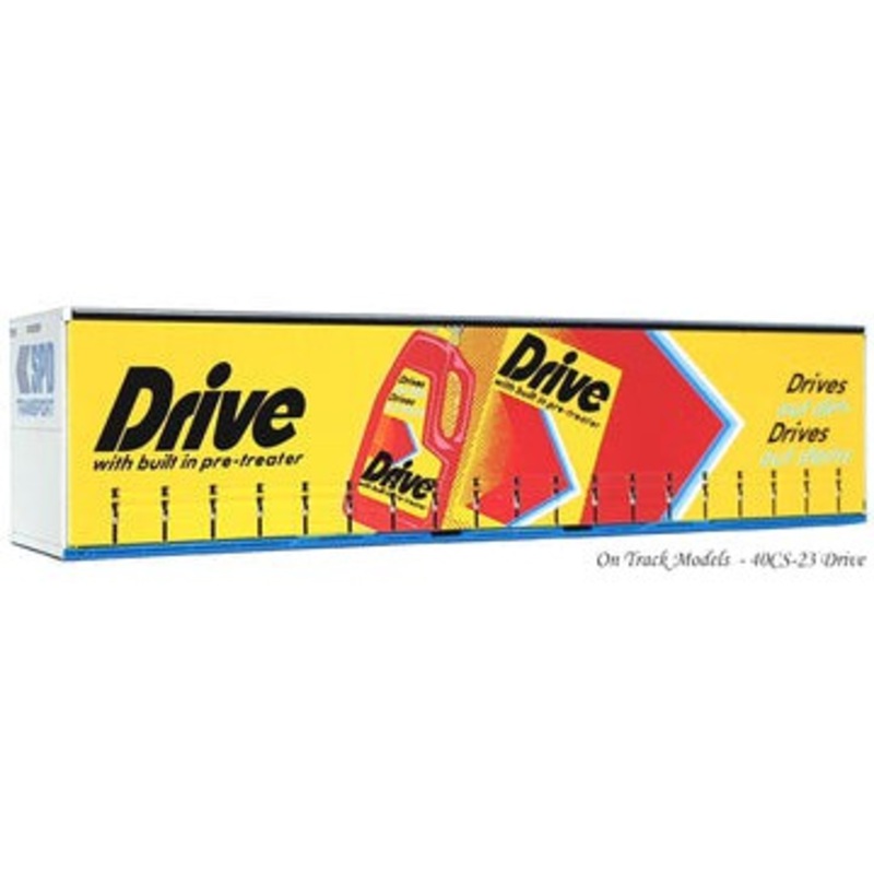HO Drive 40′ Curtain Sided Container