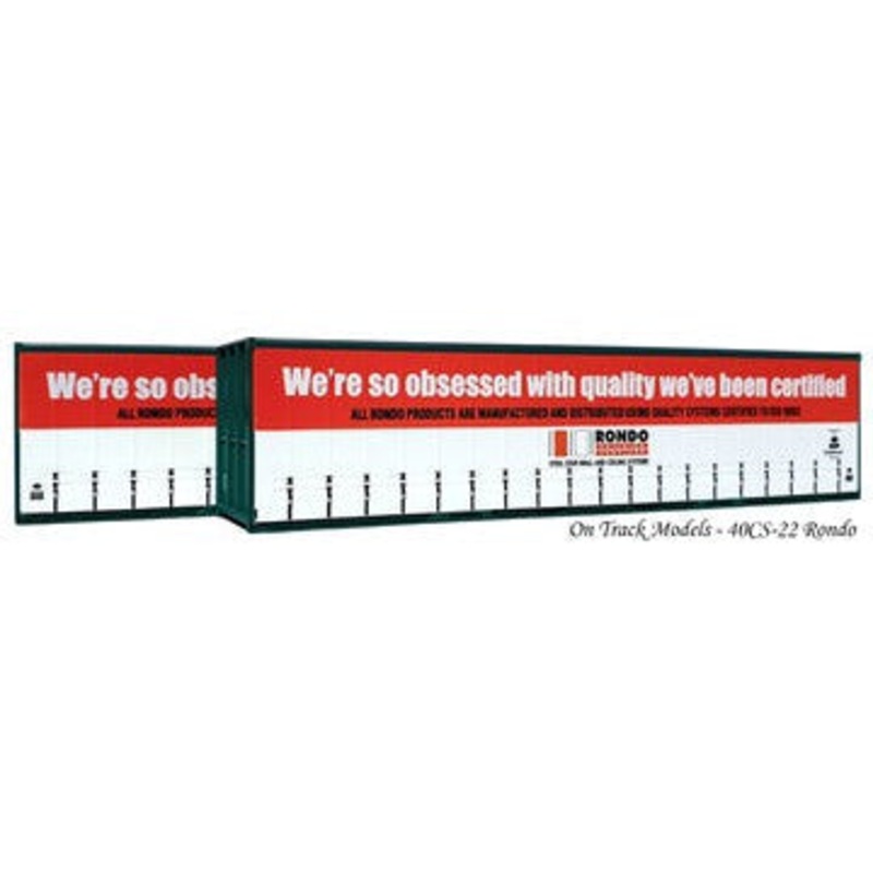 HO Rondo 40′ Curtain Sided Containers