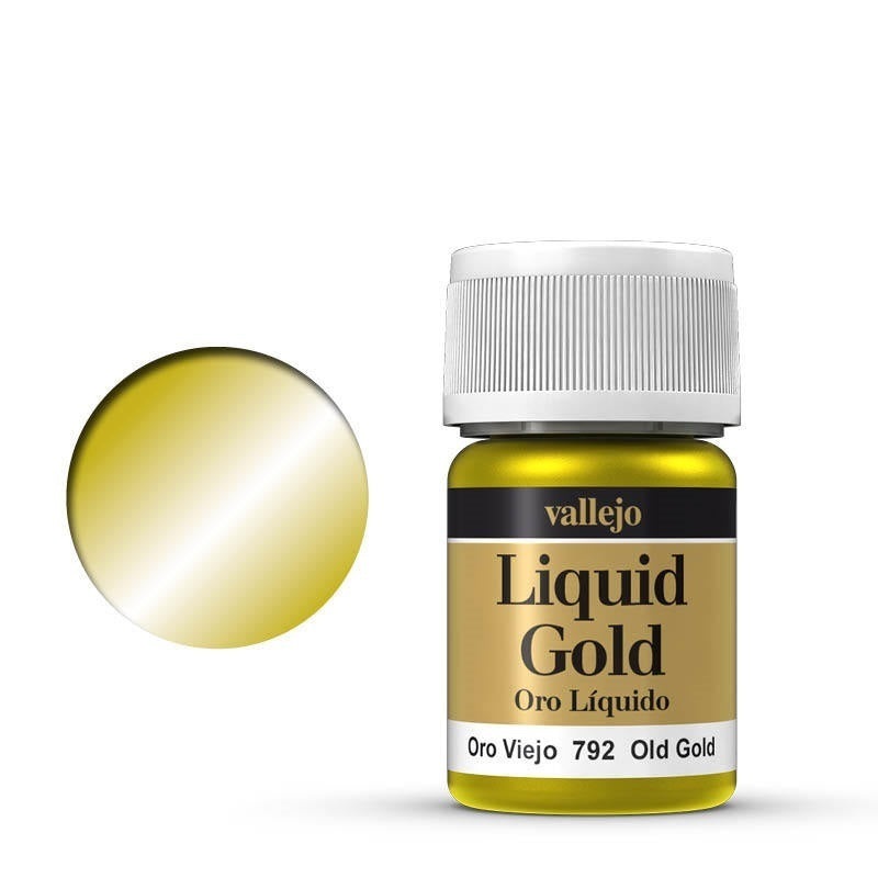 Liquid Gold Old Gold 35ml Alcoholbased Metallic Paint
