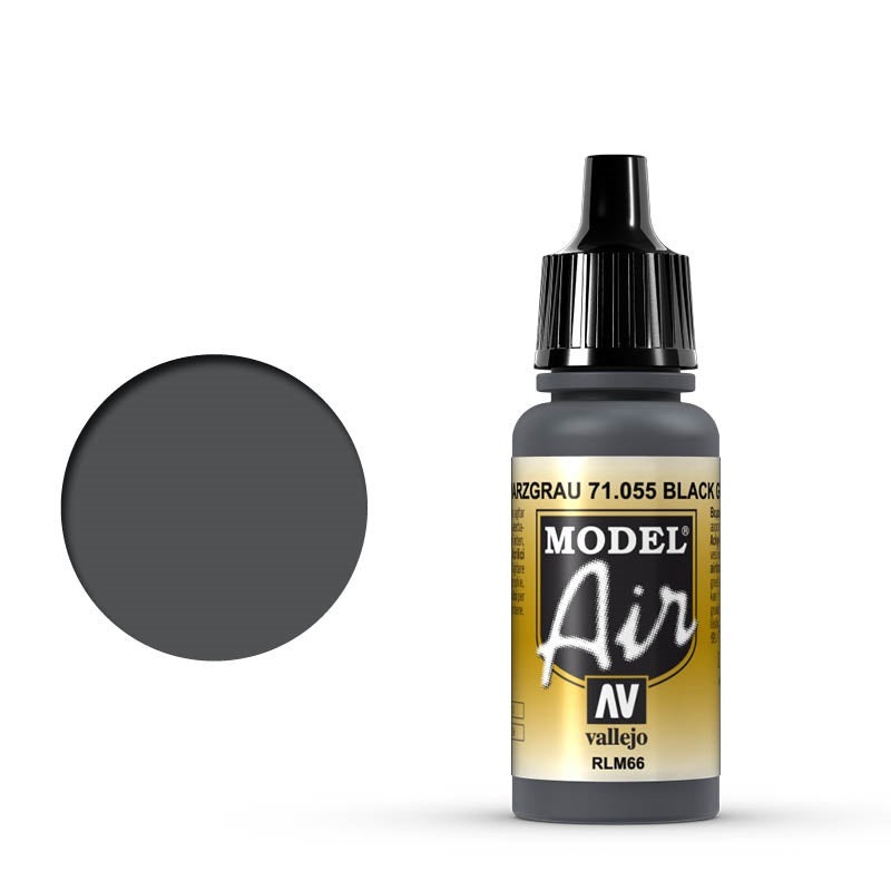 Model Air Black Gray RLM66 17 ml