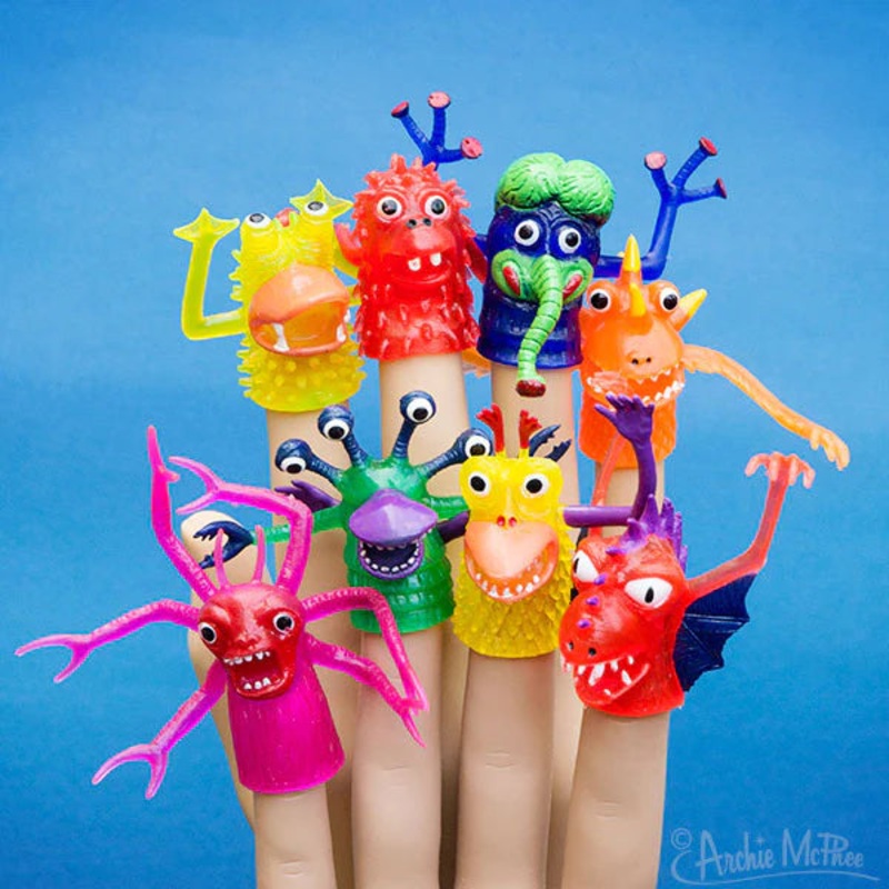 Monster Finger Puppets