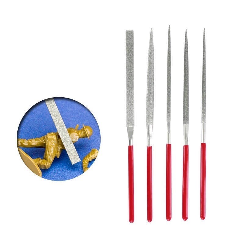Vallejo T03002 Tools Set of 5 Diamond needle files