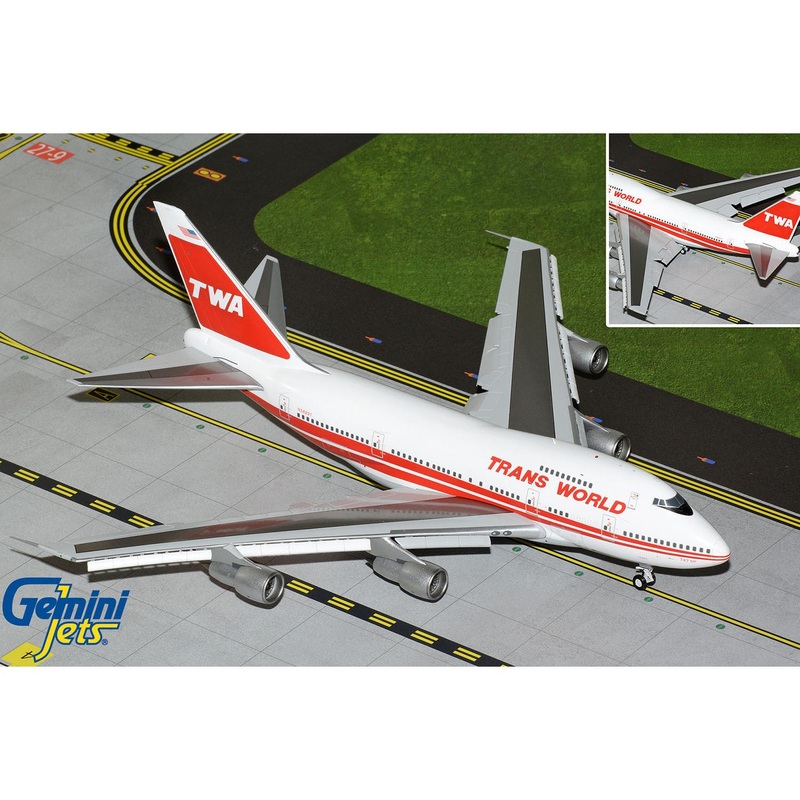 1/200 Trans World Airlines B747SP N58201 “Boston Express” (Flaps Down)