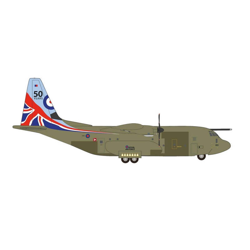 1/500 Lockheed C-130J Super Hercules – 47 Squadron – 50th Anniversary Hercules