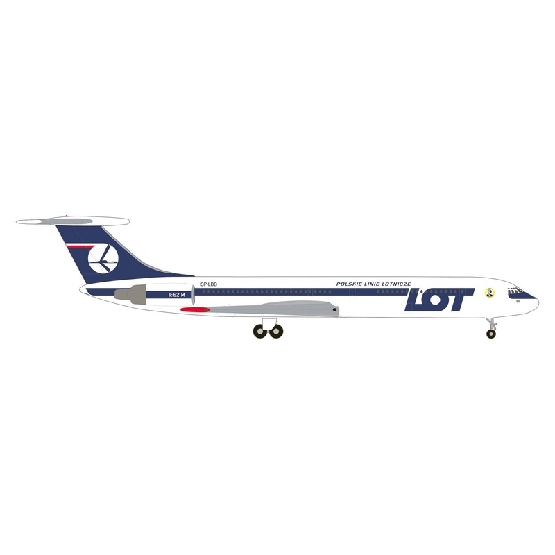 1/500 LOT Polish Airlines Ilyushin IL-62M
