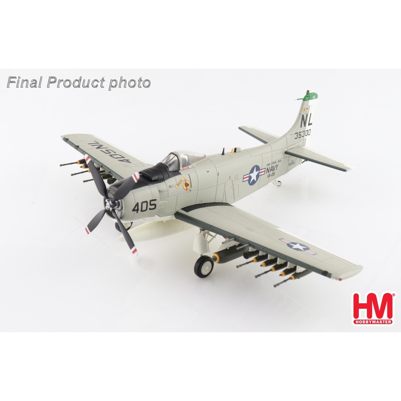 1/72 A-1H Skyraider “Last Combat Mission” 135300 VA-25 USS Coral Sea 1967