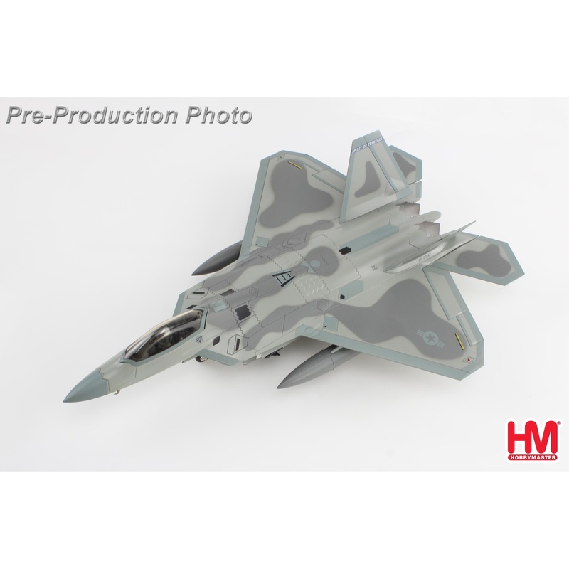 1/72 F-22A Raptor “Spirit of Tukegee” 07-4147 477 FG Elmendorf AFB 2013