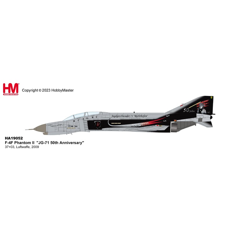 1/72 F-4F Phantom II “JG-71 50th Anniversary” 37+03 Luftwaffe 2009