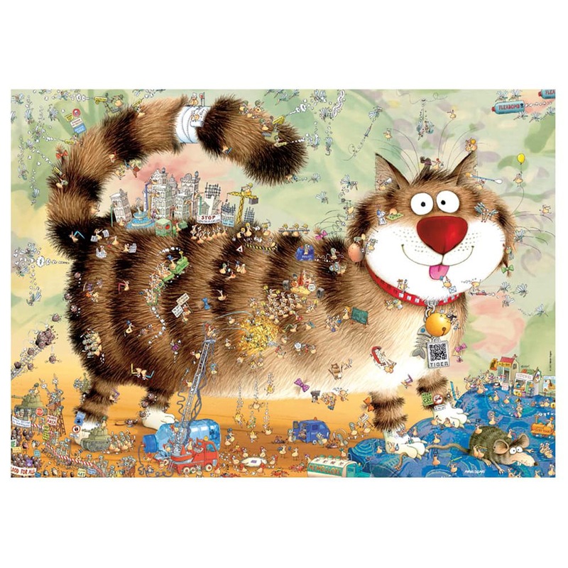 1000pc Degano Cat’s Life Puzzle