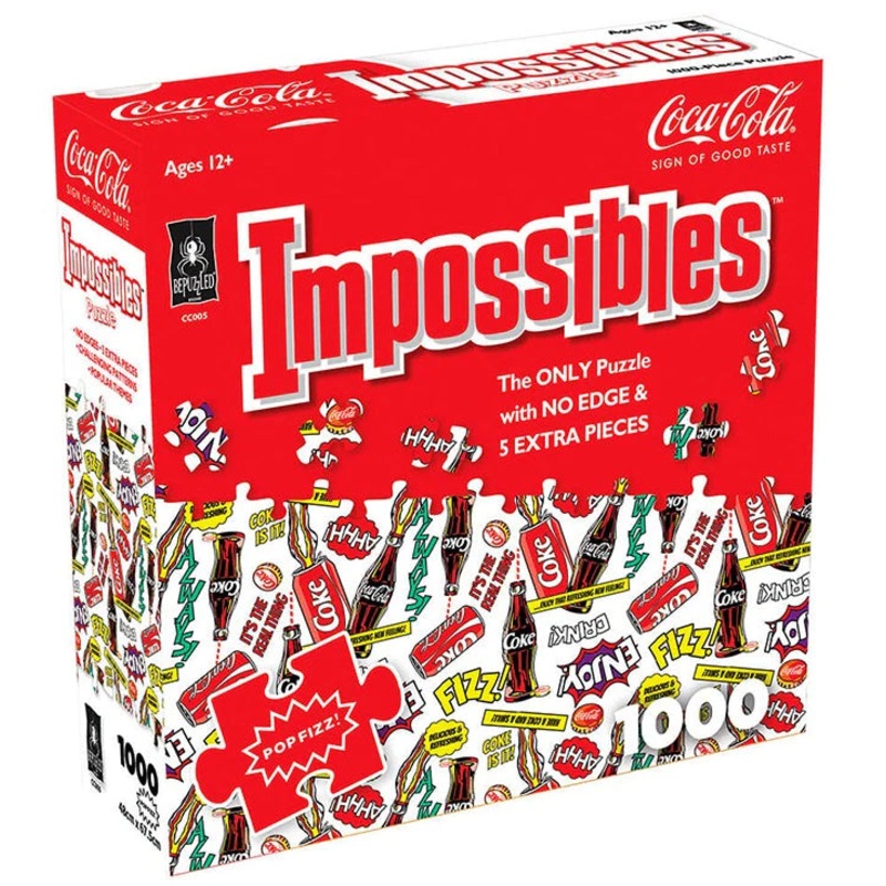 1000pc Impossibles Coca-Cola Pop Fizz Puzzle