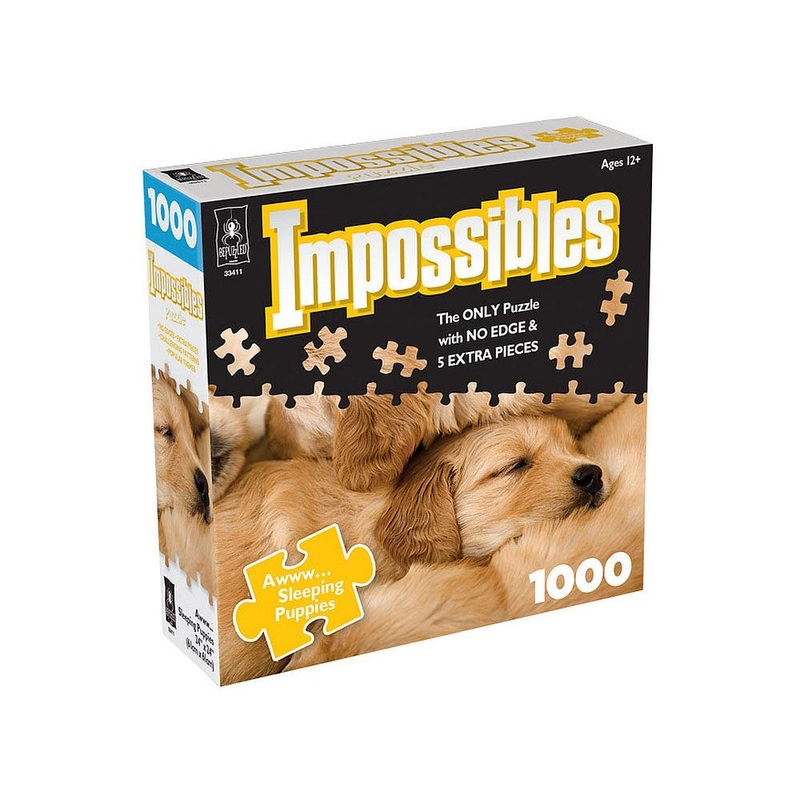 1000pc Impossibles Puppies Puzzle