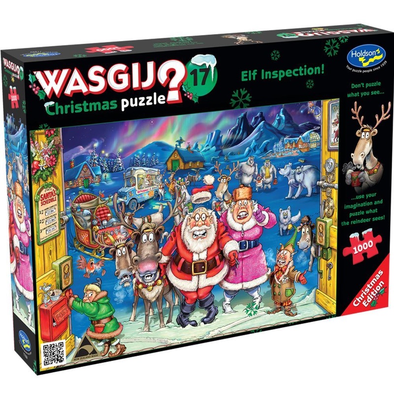 1000pc Wasgij? Christmas Puzzle #17: Elf Inspection!