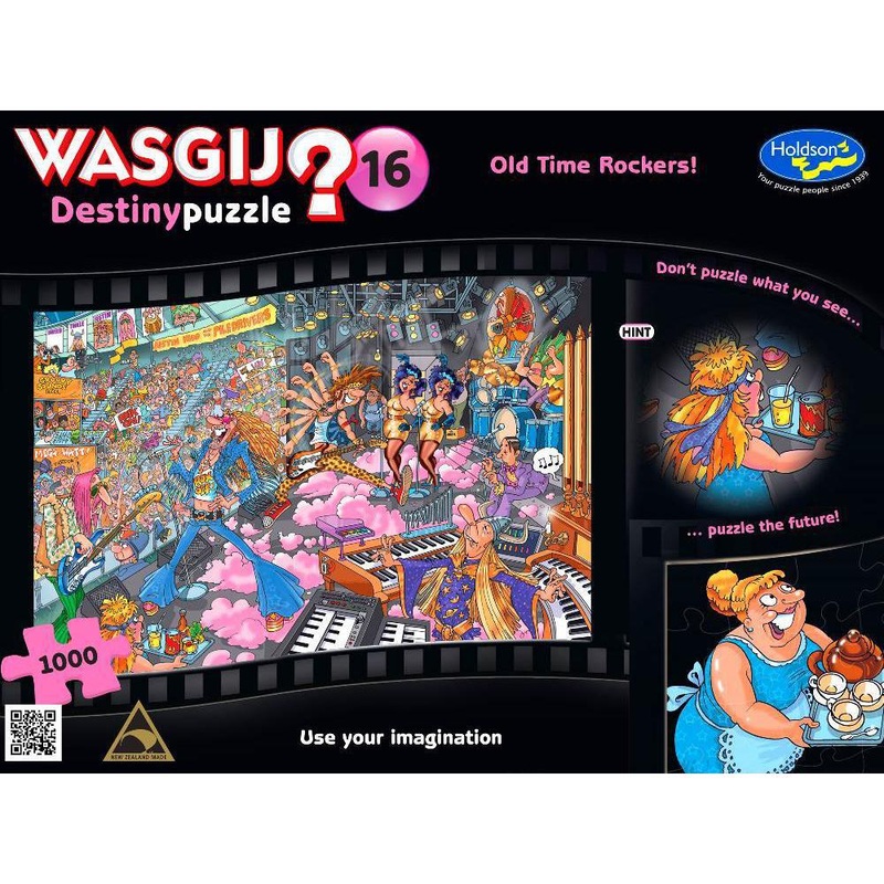 1000pc Wasgij? Destiny Puzzle #16: Old Time Rockers!