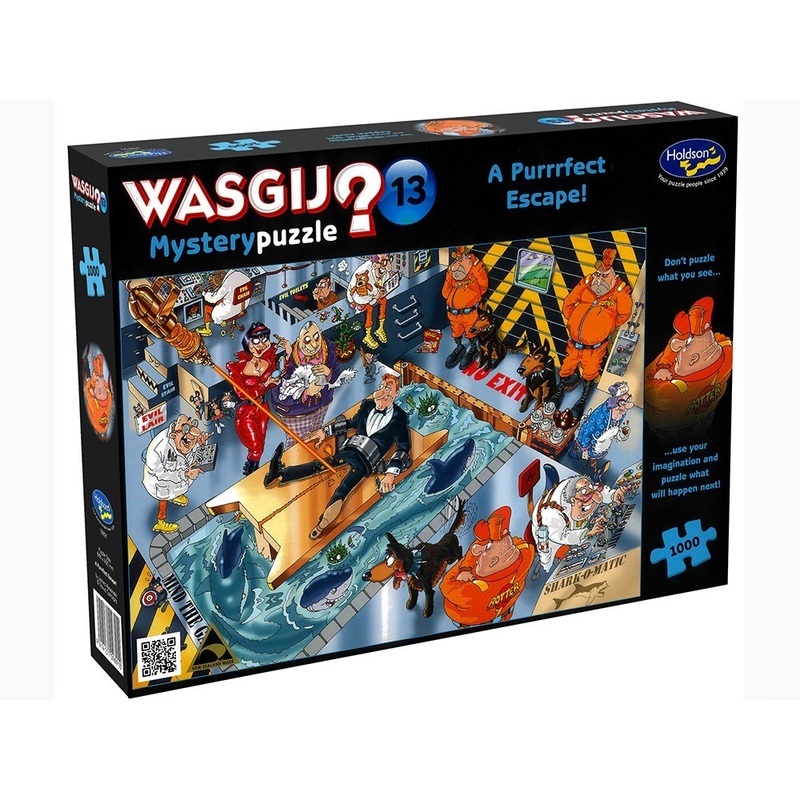 1000pc Wasgij? Mystery Puzzle #13: PurrrFect Escape