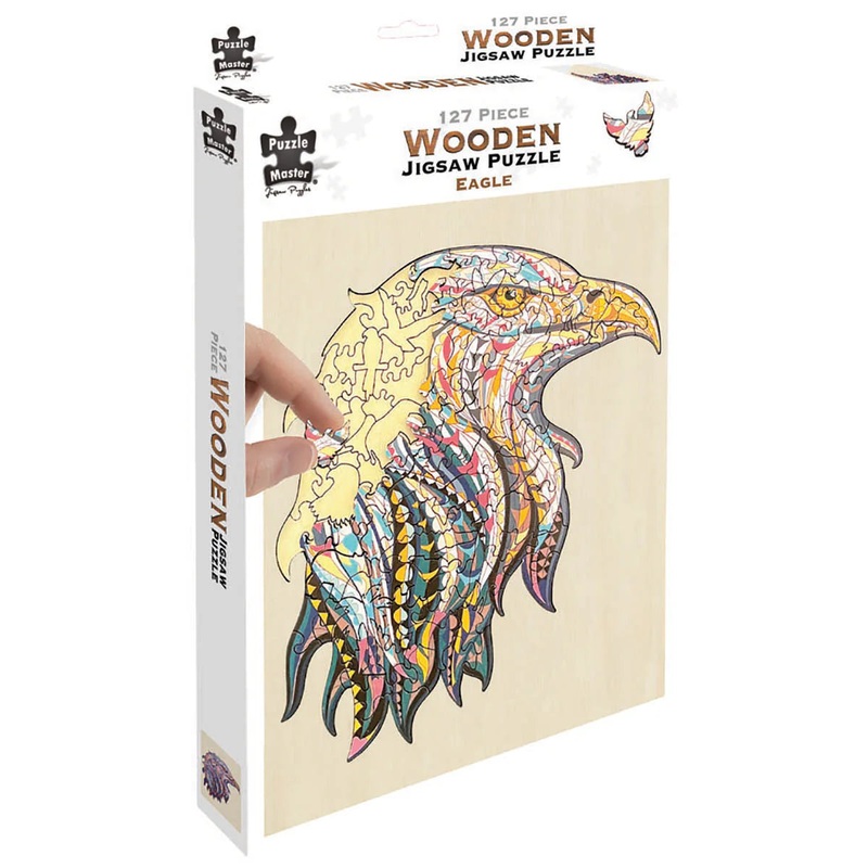 127pc Wooden Jigsaw Puzzle – Eagle
