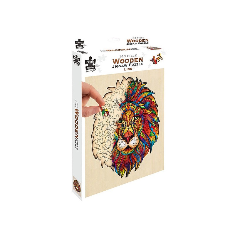 145pc Wooden Jigsaw Puzzle – Lion