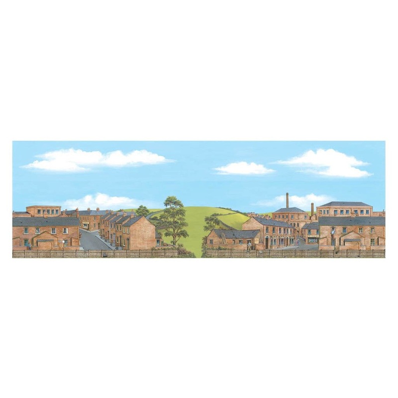 Medium Old Industrial Town Backscene Extensions