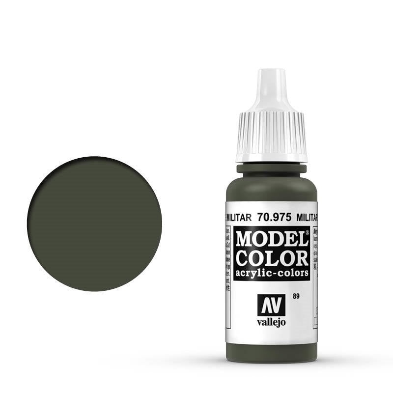Model Colour #096  Military Green 18ml Matt Acrylic Paint