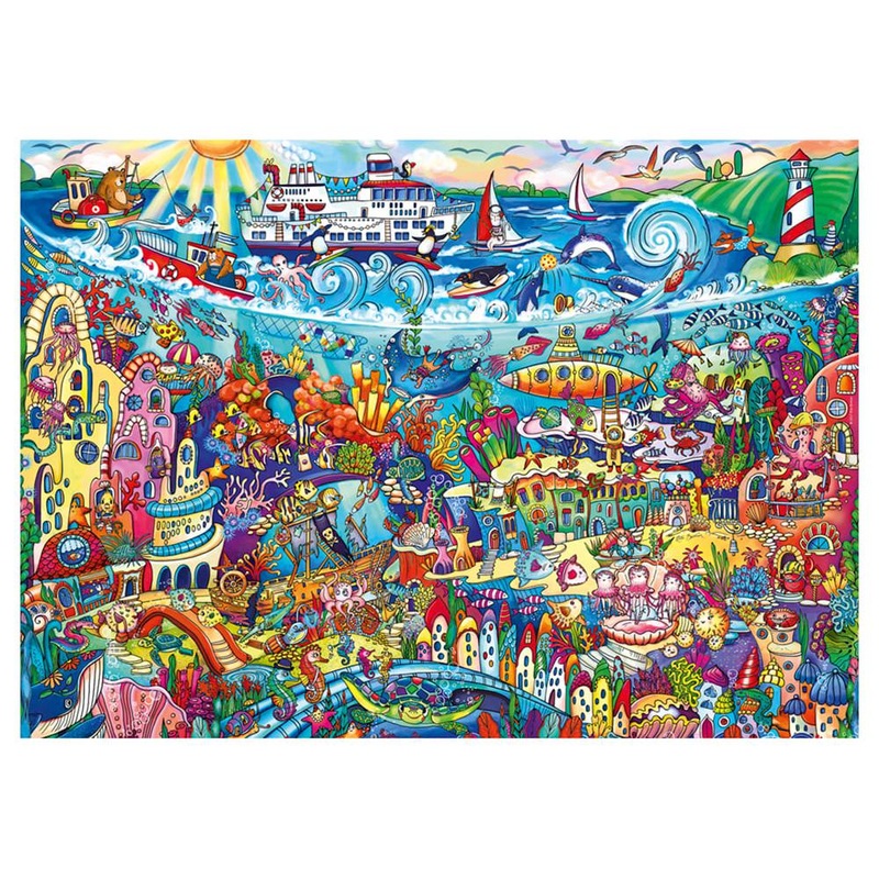 1000pc Berman Magic Sea Puzzle