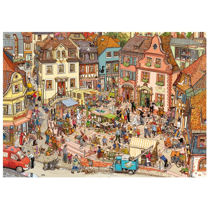 1000pc Gbel & Knorr Market Place Puzzle