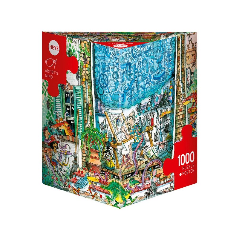 1000pc Korky Paul Artist’s Mind Puzzle