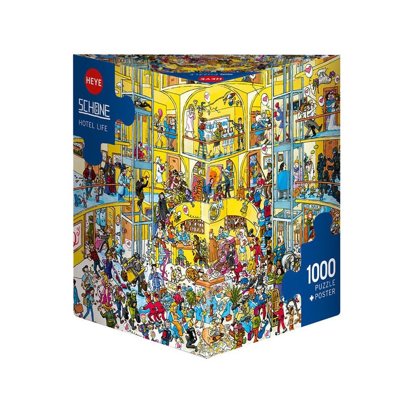 1000pc Schone Hotel Life Puzzle